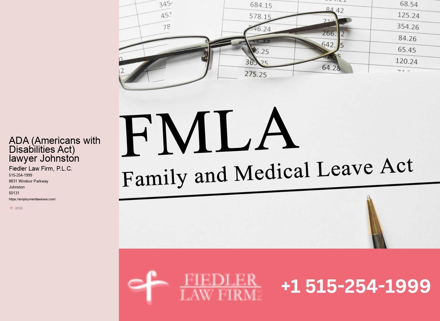 Johnston Employment Law Consultation Firm Specialist Legal Representation