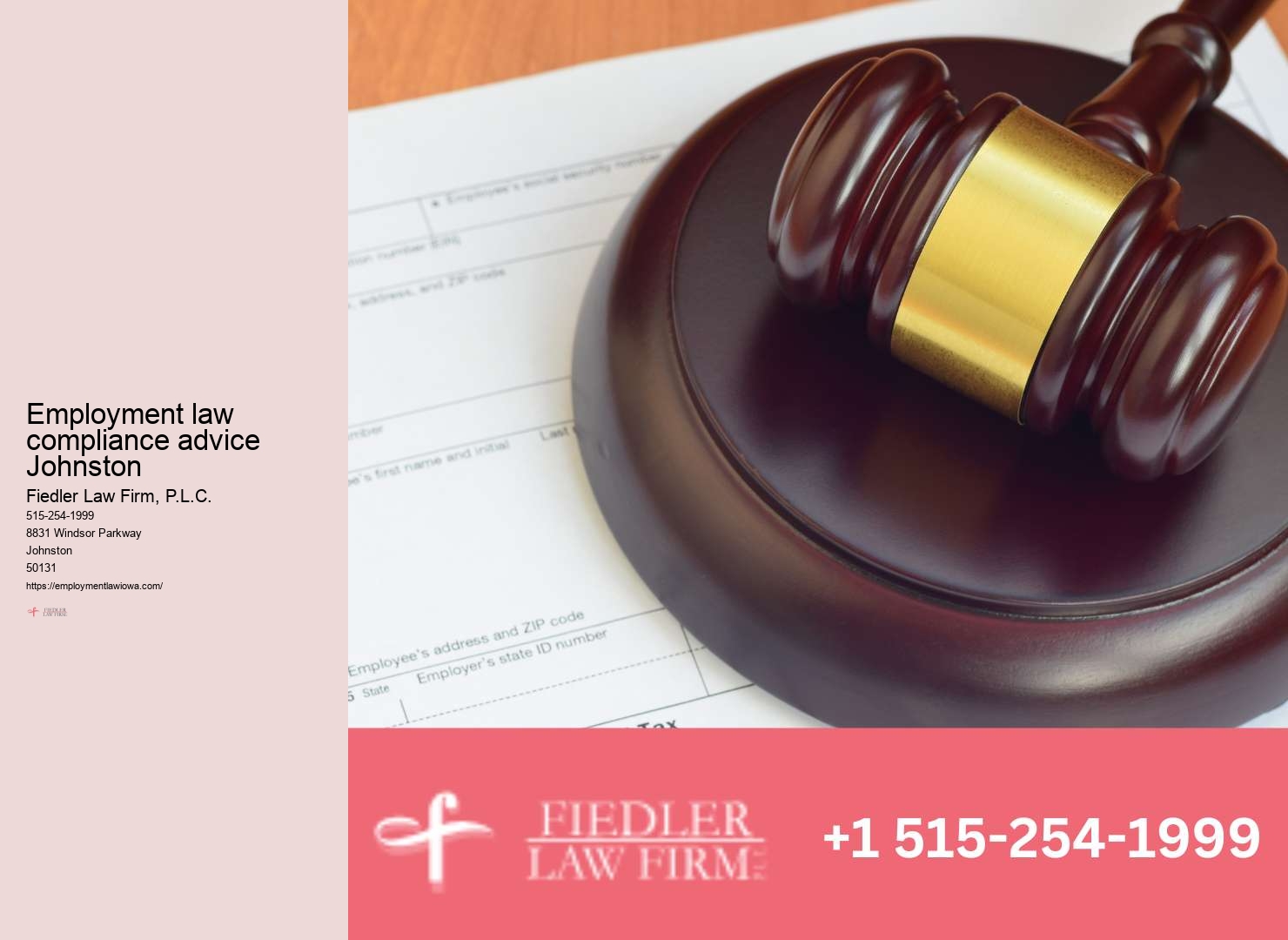 Johnston Employment Law Consultation Firm Legal Assistance