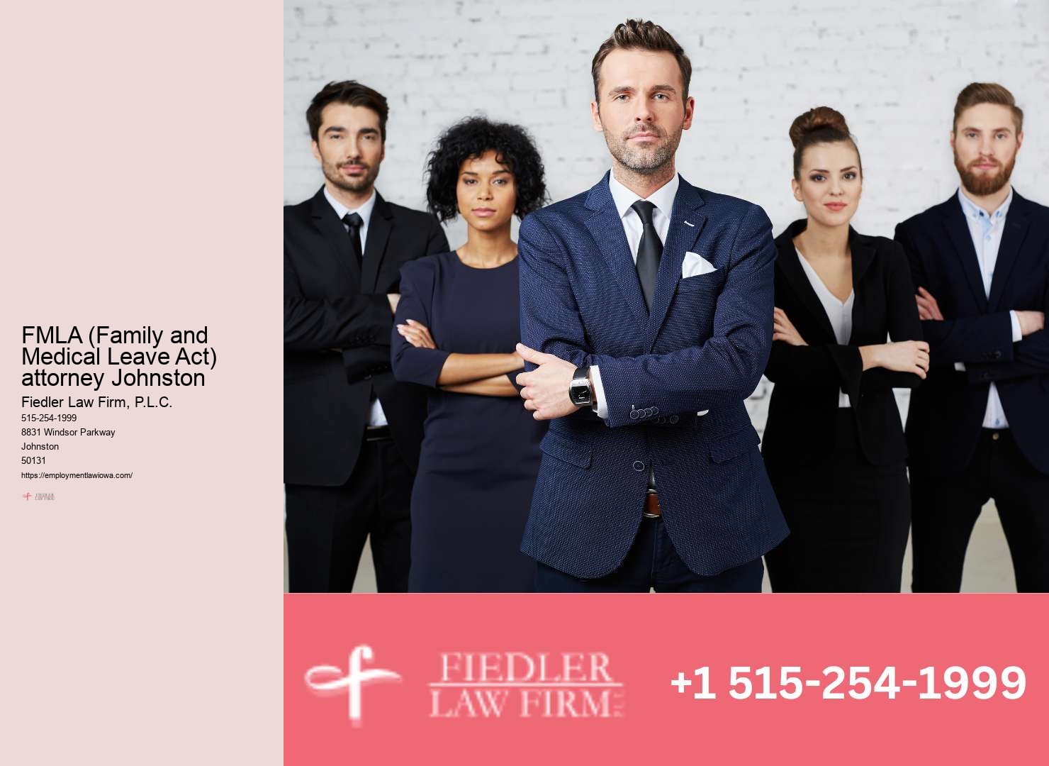 Johnston Employment Law Consultation Firm Services