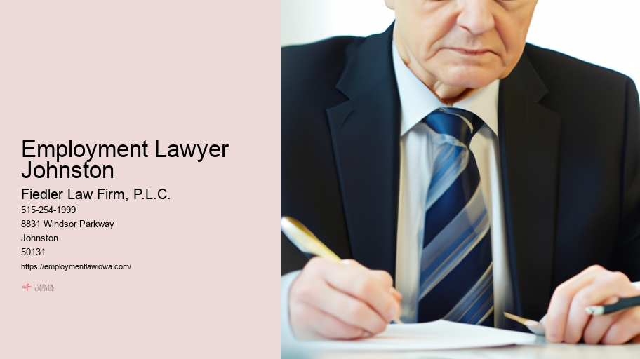 Employment Lawyer Johnston