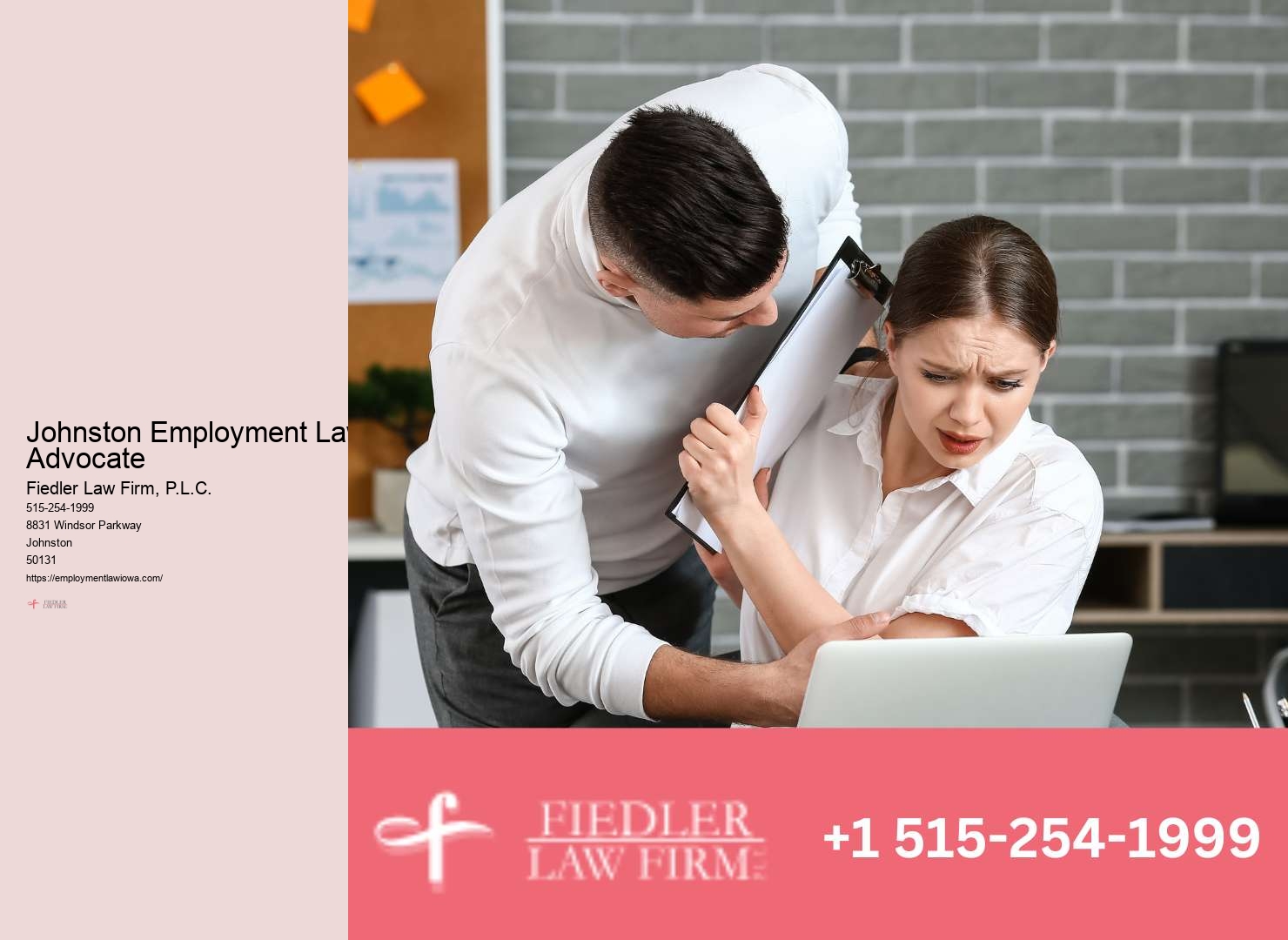 Johnston Employment Law Consultation Firm Assistance