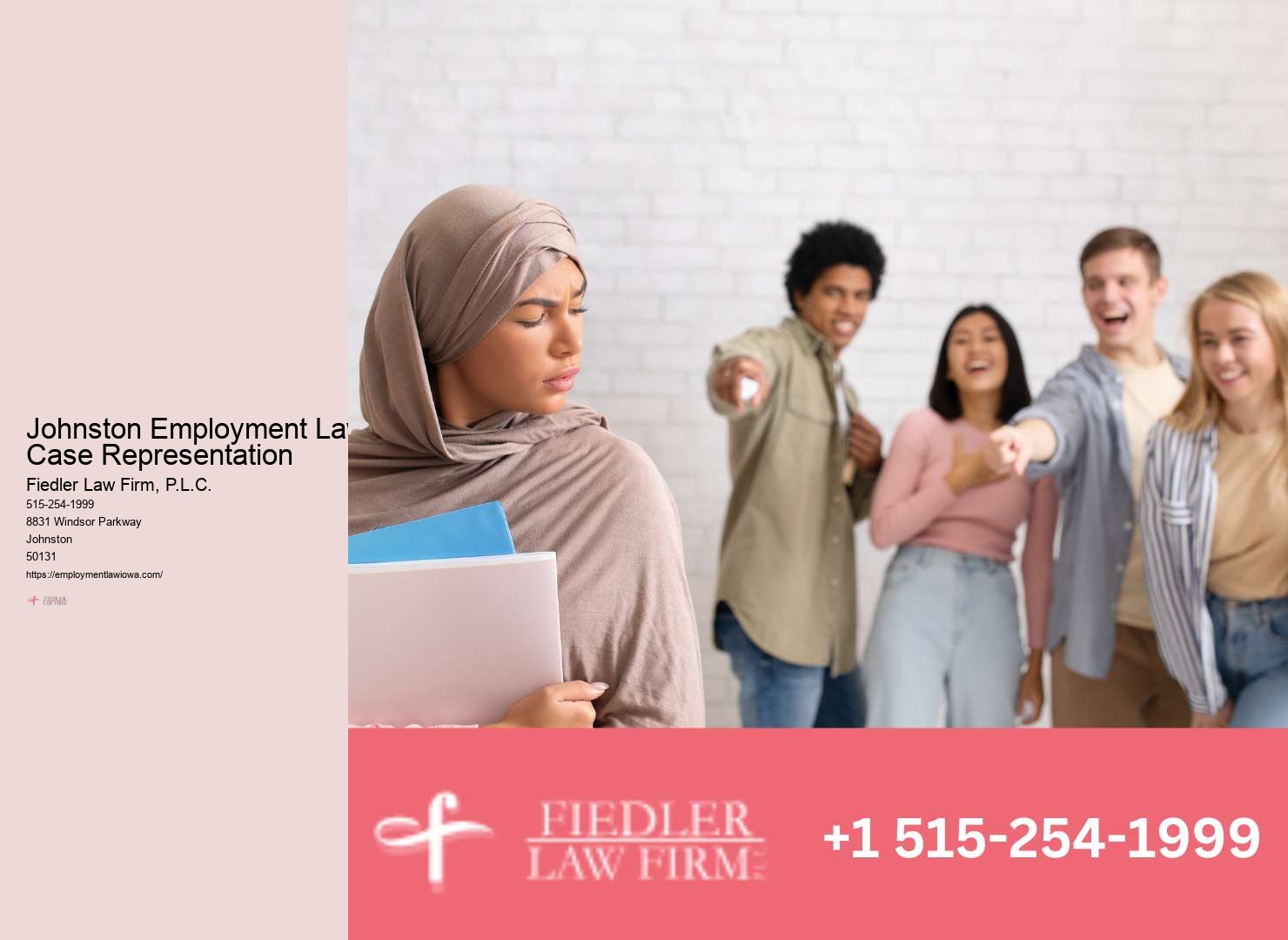 Employment Lawyer Johnston legal employee rights