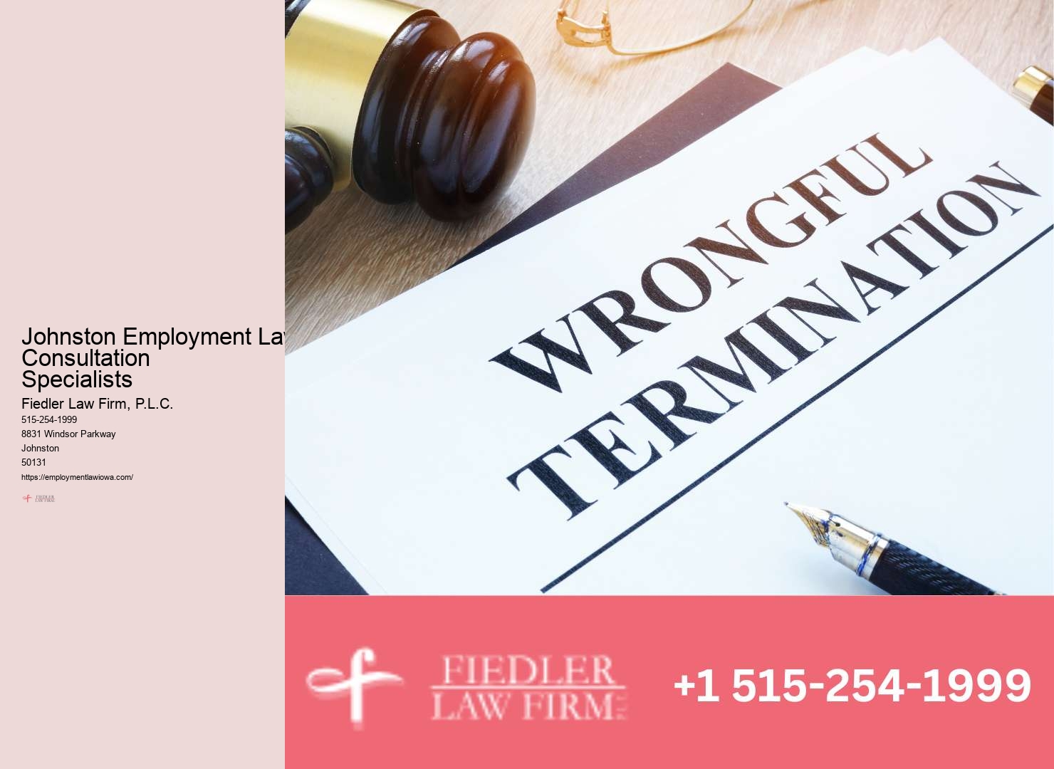 Expert Workplace Discrimination Lawyer Johnston