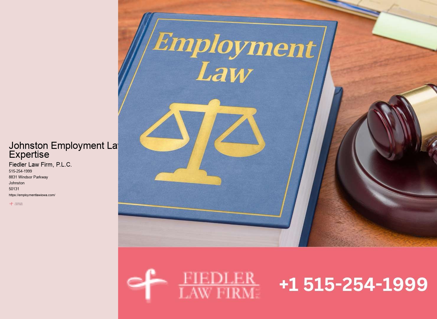 Johnston Employment Law Consultation Firm Expert Solutions