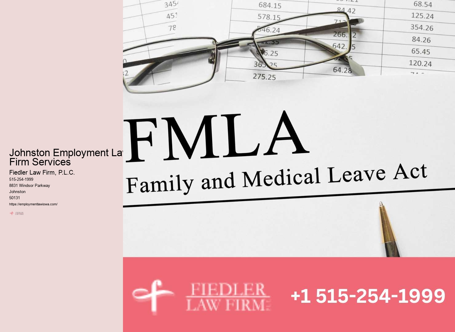 Employment law compliance advice Johnston