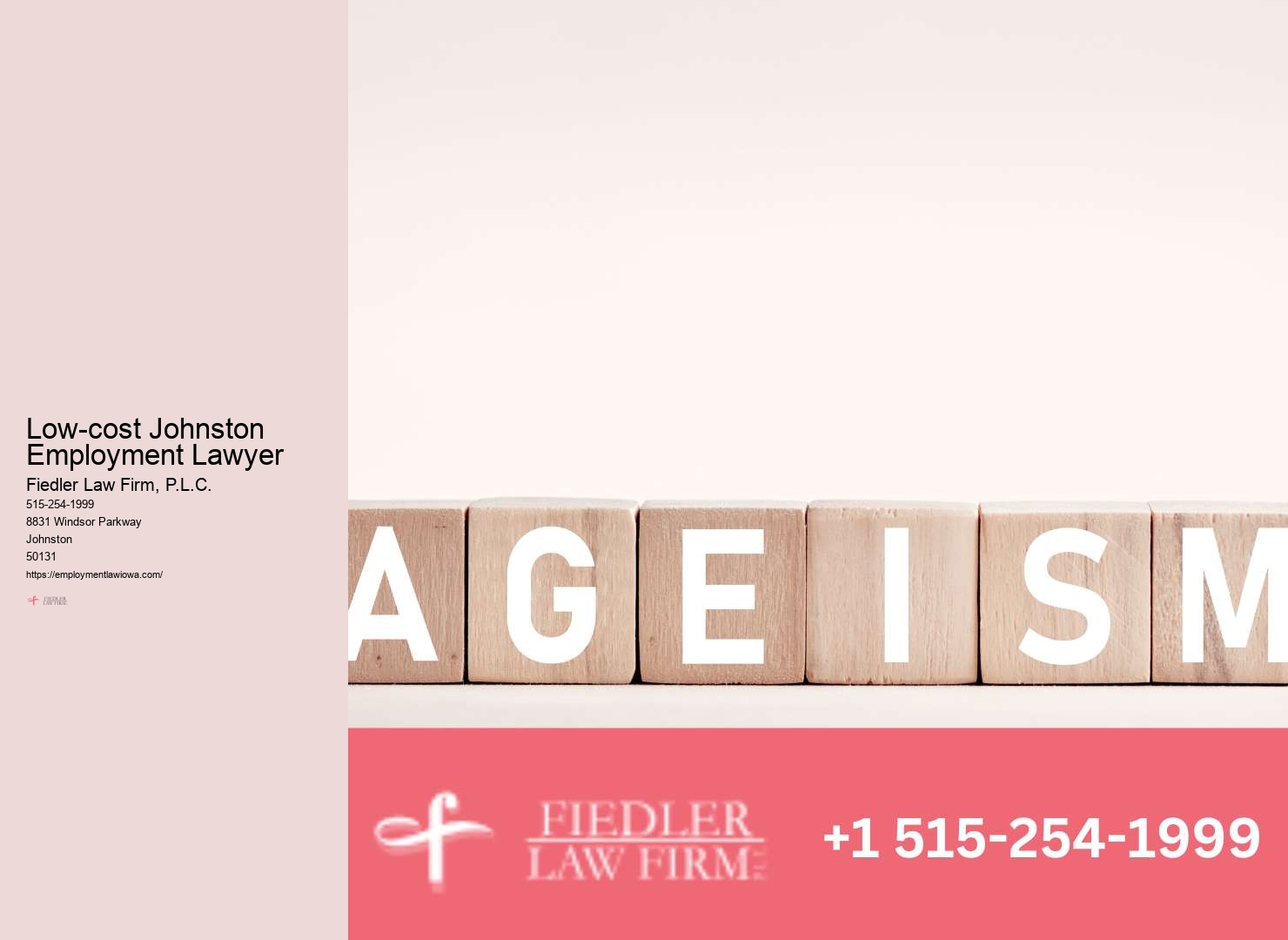 Skilled Workplace Discrimination Attorney Johnston