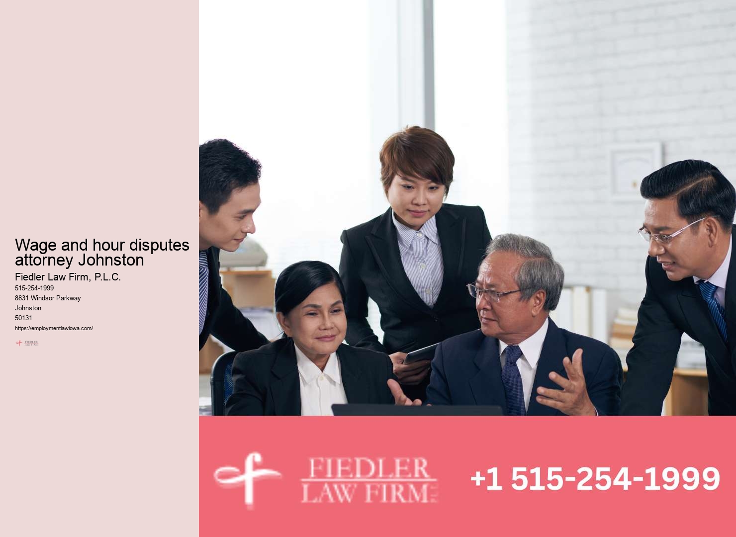 Top-notch Harassment at Work Attorney Johnston