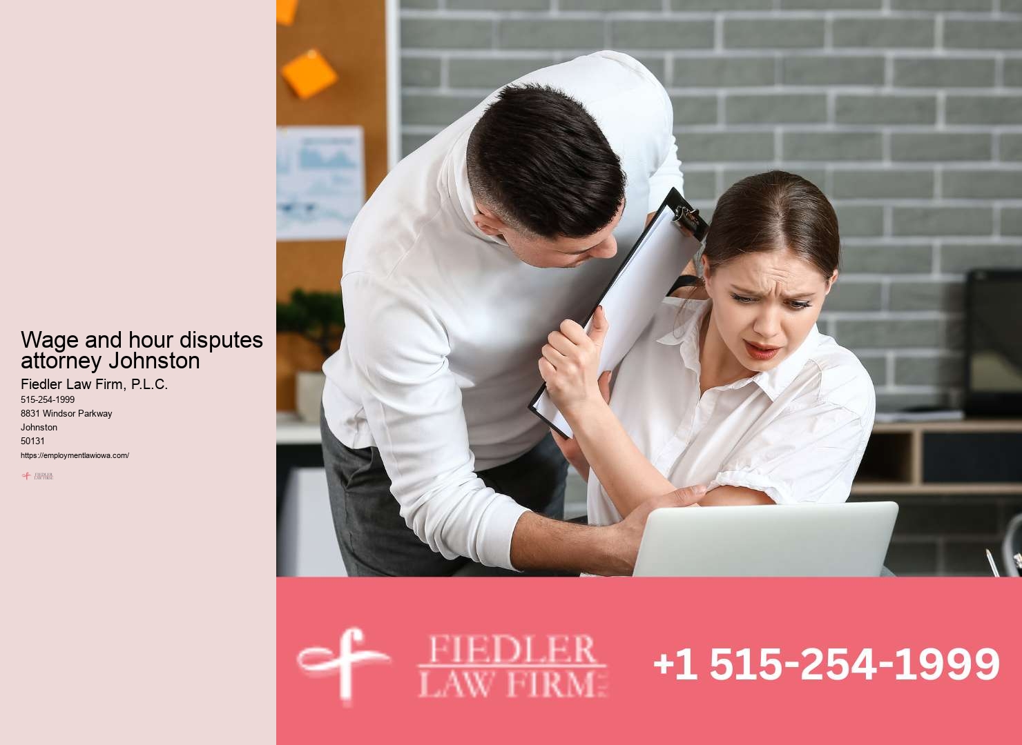 Top-notch Workplace Discrimination Attorney Johnston