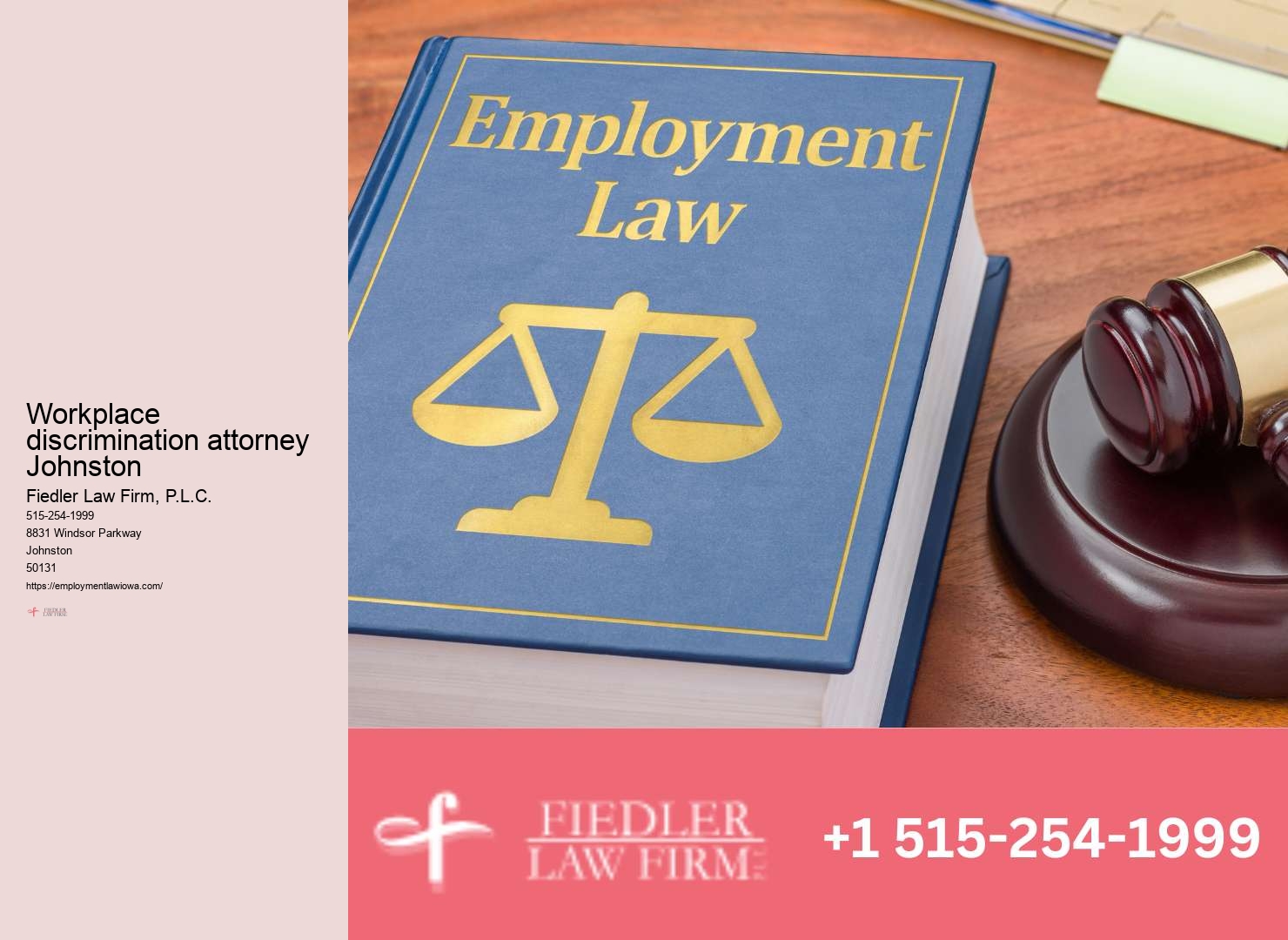 Johnston Employment Law Consultation Firm Legal Support Expertise