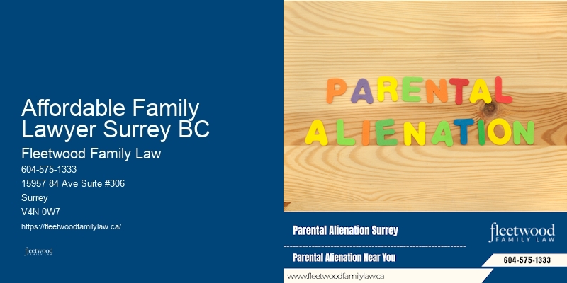 Affordable Family Lawyer Surrey BC Divorce Legal Expert