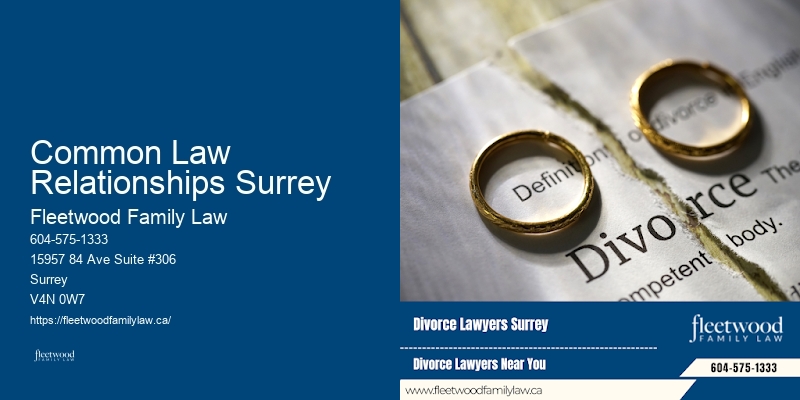 Family Law Advocate Common Law Relationships Surrey BC