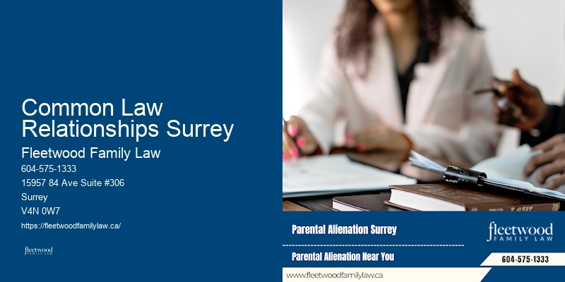 Affordable Family Law Services Common Law Relationships Surrey BC