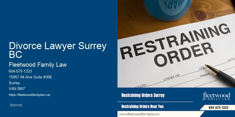 Divorce Lawyer Surrey BC Separation Agreement Lawyer