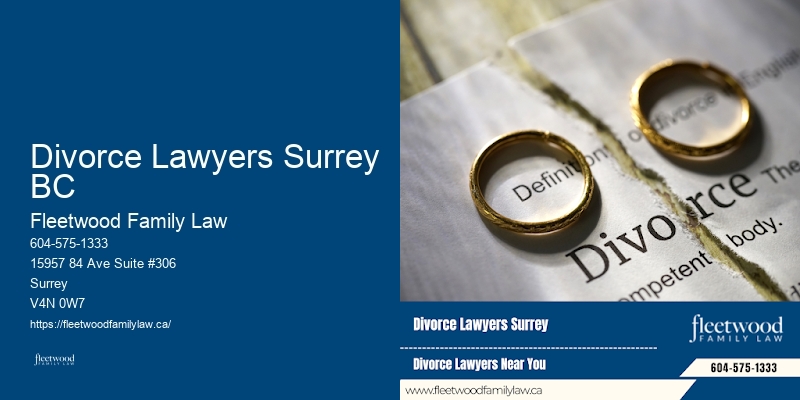Family Law Consultation Divorce Lawyers Surrey BC BC