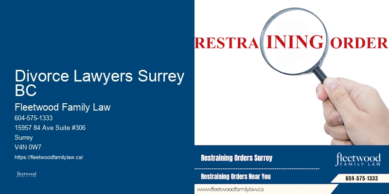 Divorce Lawyers Surrey BC Family Law Representation