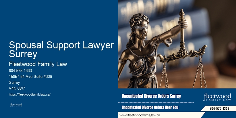 Spousal Support Lawyer Surrey BC Grandparents' Rights Lawyer