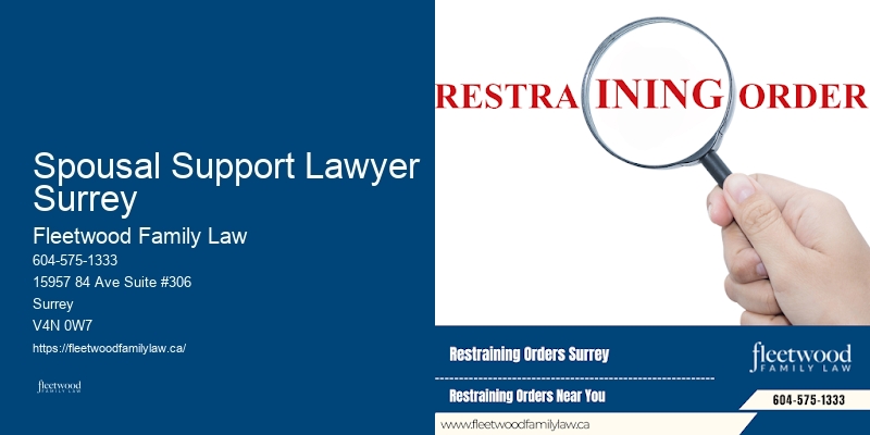 Spousal Support Lawyer Surrey Family Law Services