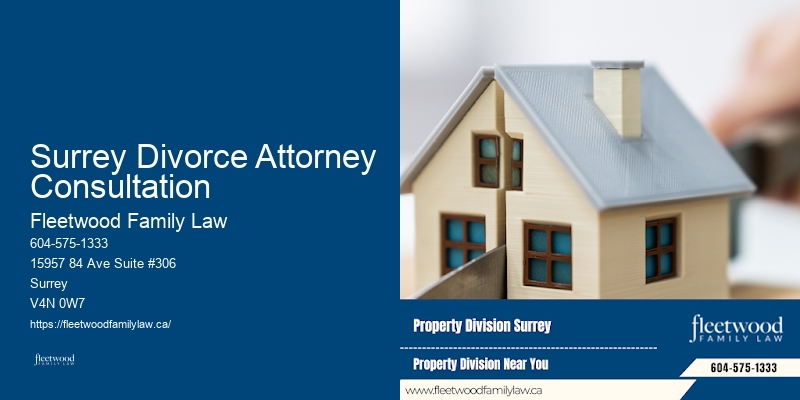 Surrey Divorce Attorney Consultation BC Family Law Services