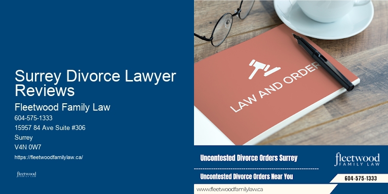 Top Family Lawyer Surrey Divorce Lawyer Reviews BC