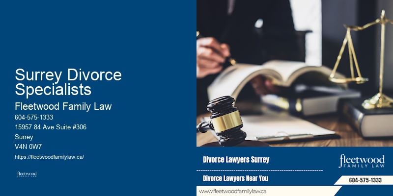 Spousal Support Lawyer Surrey Divorce Specialists
