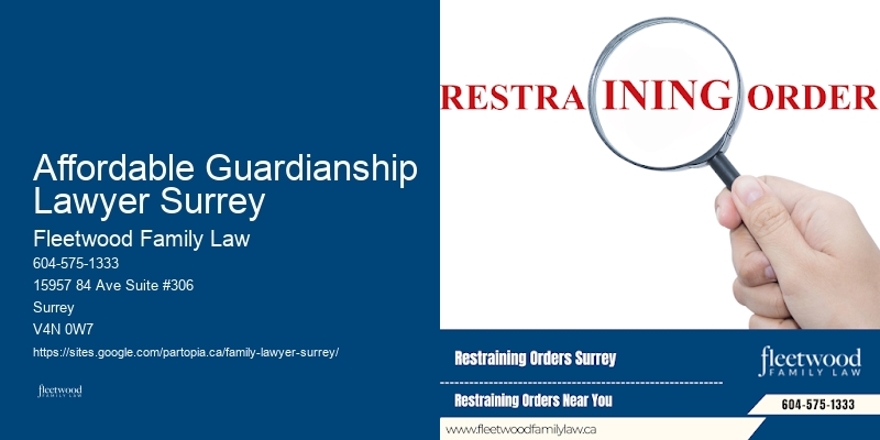 High Net Worth Divorce Lawyer Affordable Guardianship Lawyer Surrey