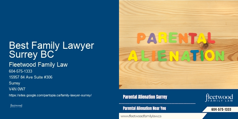 High-Conflict Divorce Best Family Lawyer Surrey BC