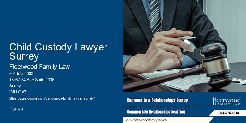 Divorce and Separation Agreements Child Custody Lawyer Surrey BC