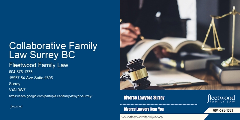 Divorce Settlement Lawyer Collaborative Family Law Surrey BC, BC
