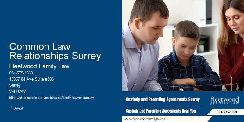 Spousal Support Lawyer Common Law Relationships Surrey