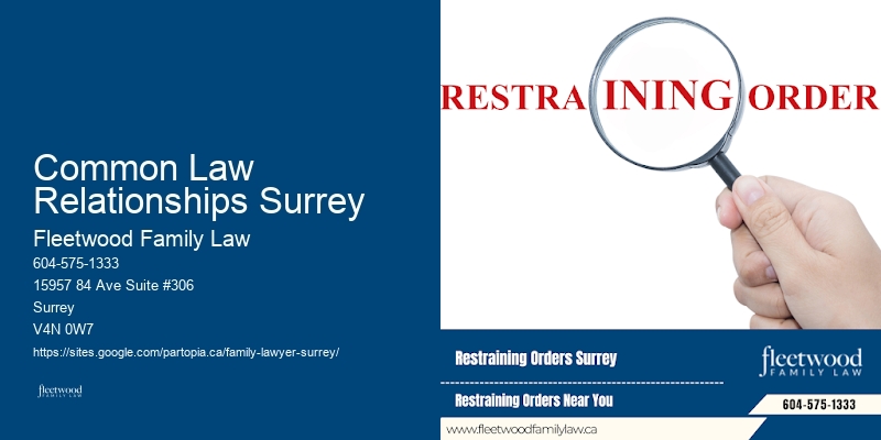 Common Law Relationships Surrey BC Family Law Guardianship