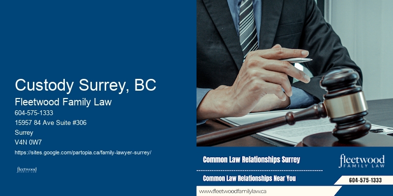 Custody Surrey, BC Family Law and Divorce