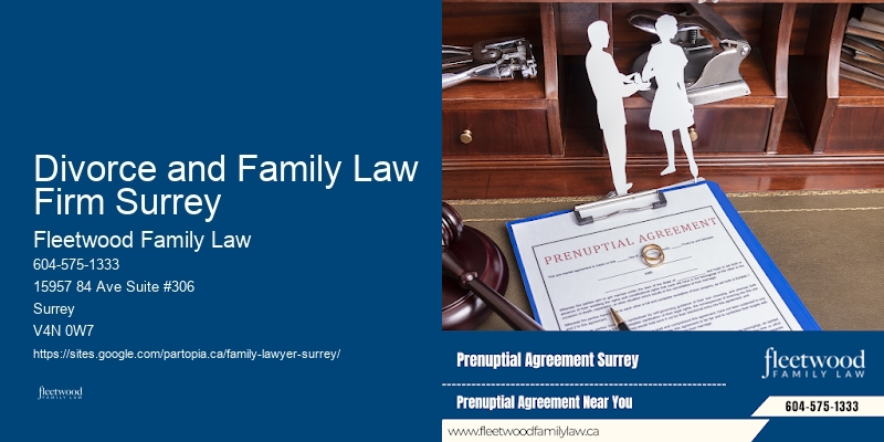 Divorce and Family Law Firm Surrey Family Law and Guardianship
