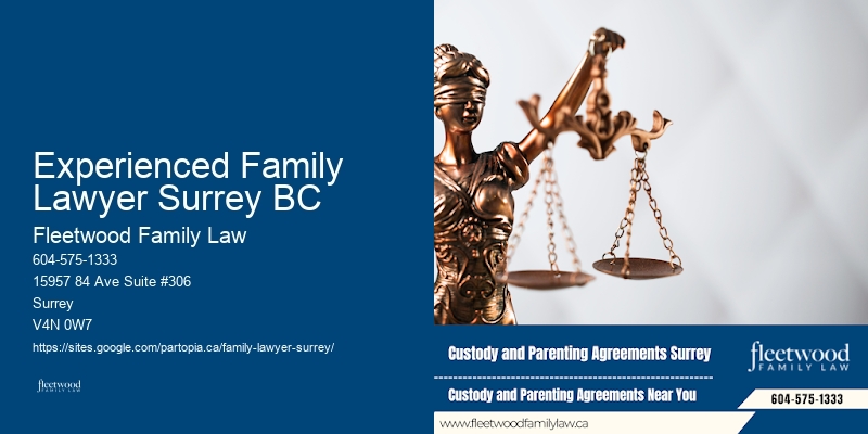 Family Law Firm Experienced Family Lawyer Surrey BC