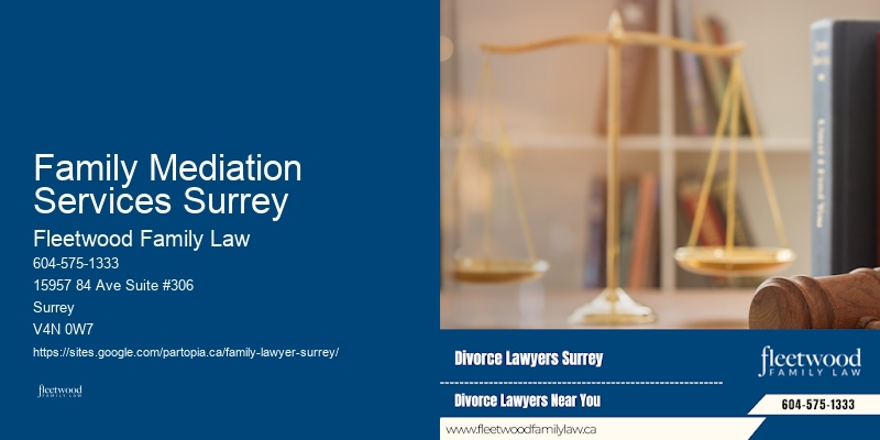 Family Mediation Services Surrey