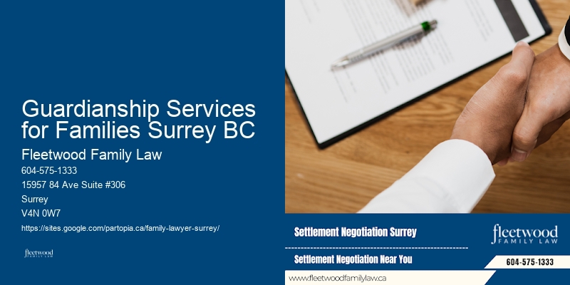 Best Divorce Lawyer in Guardianship Services for Families Surrey BC