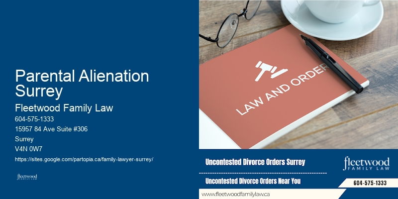 Parental Alienation Surrey BC Family Law Mediation Expert