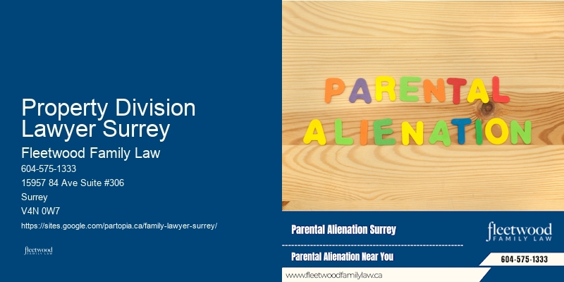 Collaborative Family Law Property Division Lawyer Surrey BC