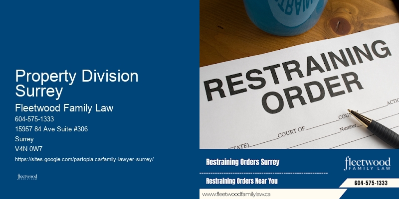 Property Division Surrey BC Family Court Lawyers