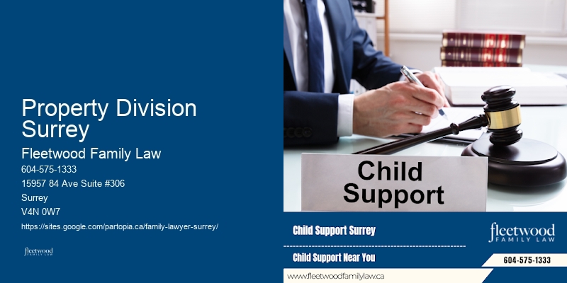 Property Division Surrey BC Family Law Experts
