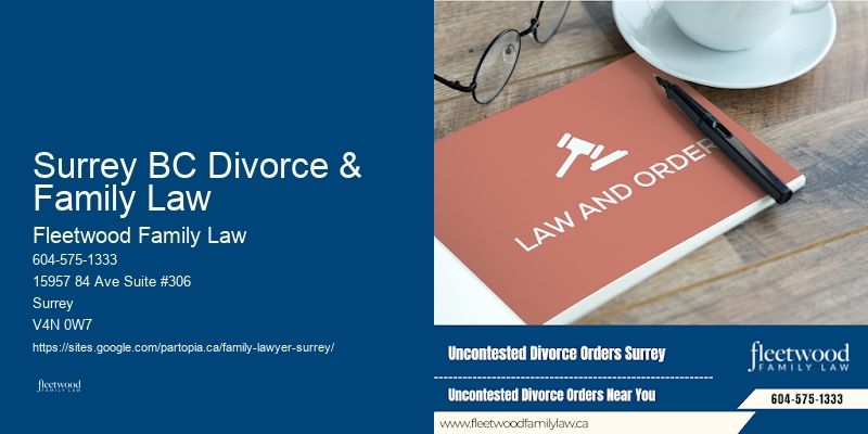 Local Family Lawyer Surrey BC Divorce & Family Law, BC