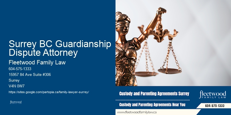 Child Support Lawyer Surrey BC Guardianship Dispute Attorney, BC