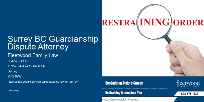Affordable Family Lawyer Surrey BC Guardianship Dispute Attorney