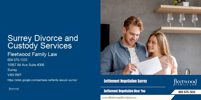 Surrey Divorce and Custody Services BC Family Law Guardianship