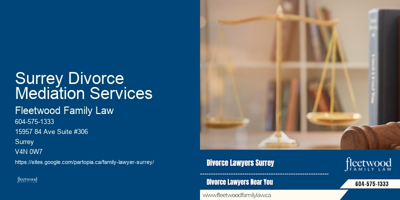 Surrey Divorce Mediation Services