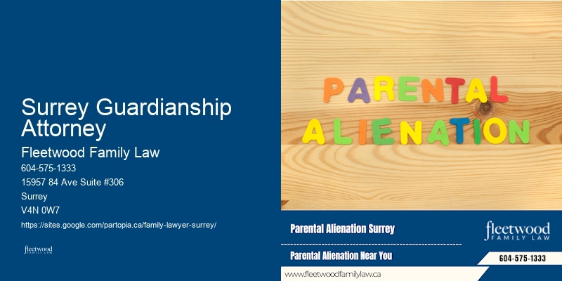 Family Law Attorney Surrey Guardianship Attorney, BC