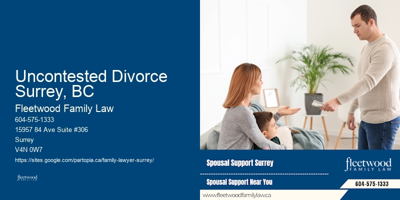 Family Legal Services Uncontested Divorce Surrey, BC BC