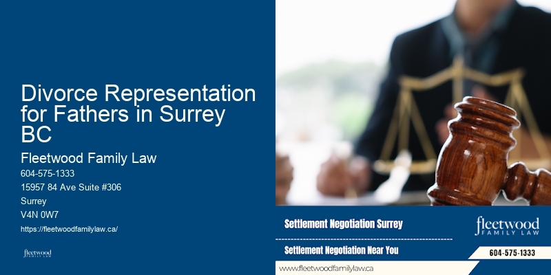 Best Family Lawyer in Divorce Representation for Fathers in Surrey BC BC