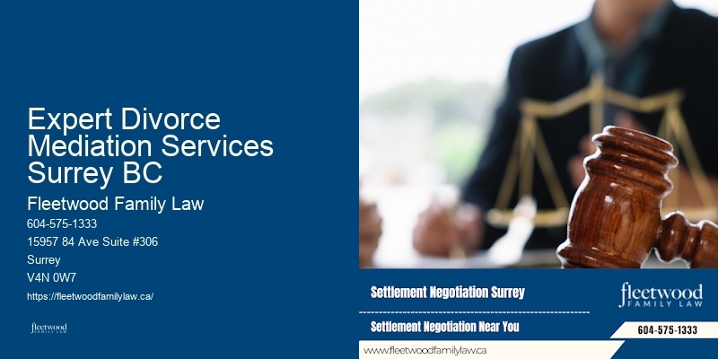 Family law conflict resolution services Expert Divorce Mediation Services Surrey BC BC