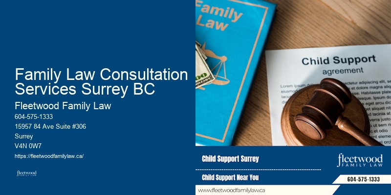 Custody and visitation legal services Family Law Consultation Services Surrey BC