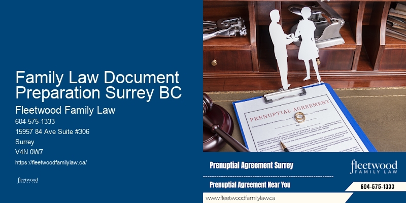 Family Law Document Preparation Surrey BC BC Child Custody Mediation